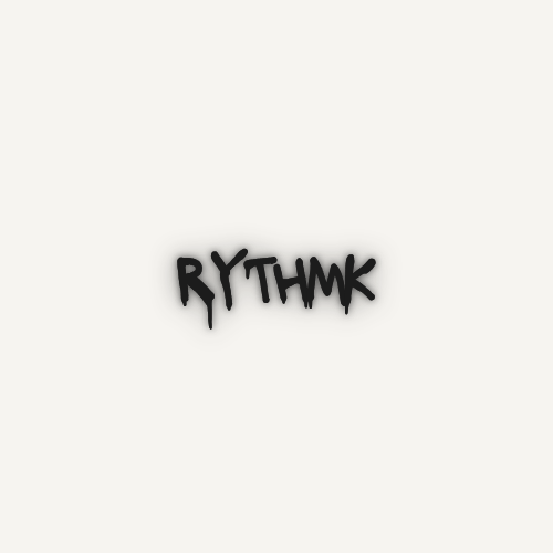 rythmk - music. motion. meaning. Electronic artist logo